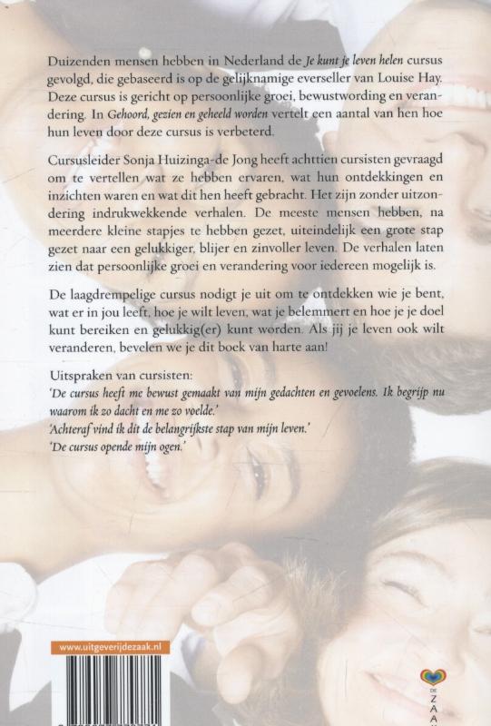 Gehoord, gezien en geheeld worden achterkant