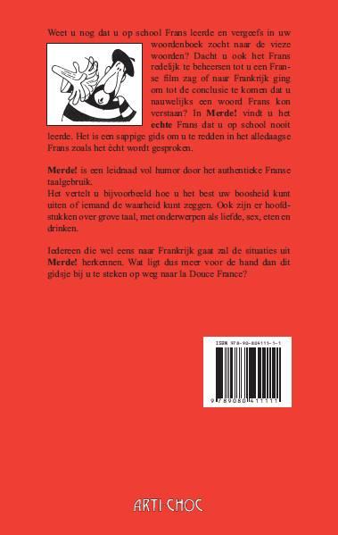 Merde! achterkant