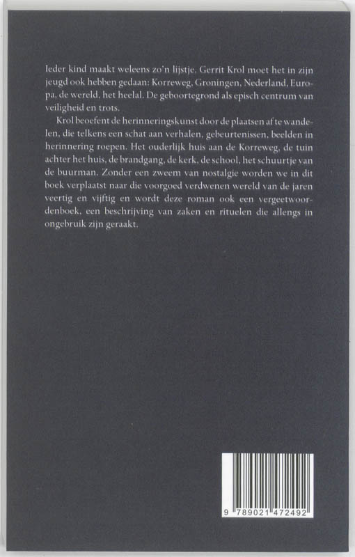 De oudste jongen achterkant