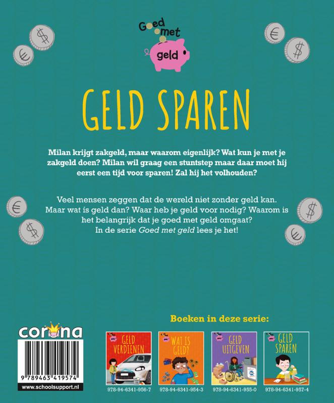 Geld sparen / Goed met geld achterkant
