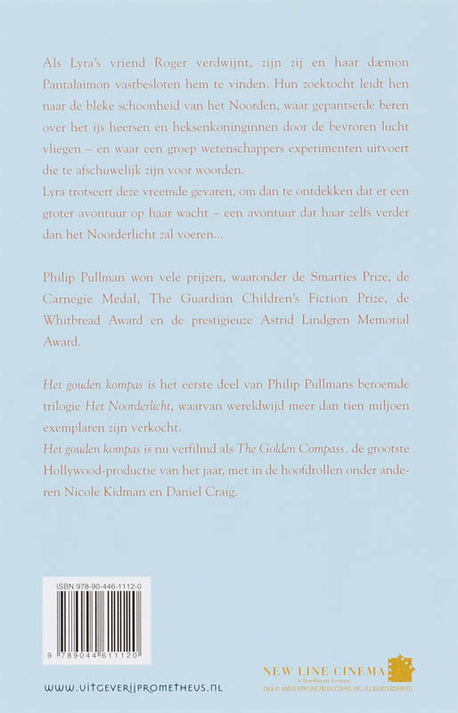 Noorderlicht / Het gouden kompas achterkant