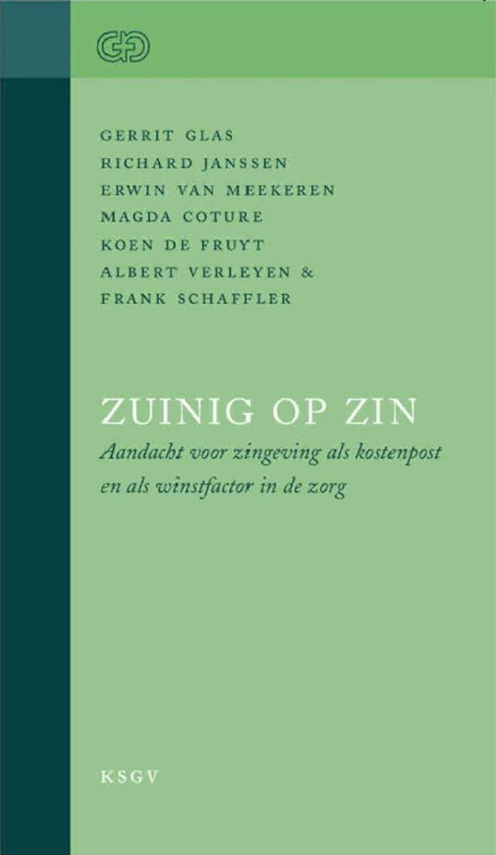 Zuinig op zin / Geestelijke volksgezondheid. Tweede serie / 2-85