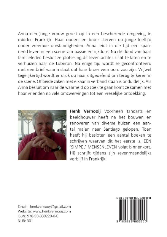 Boek van Anna achterkant