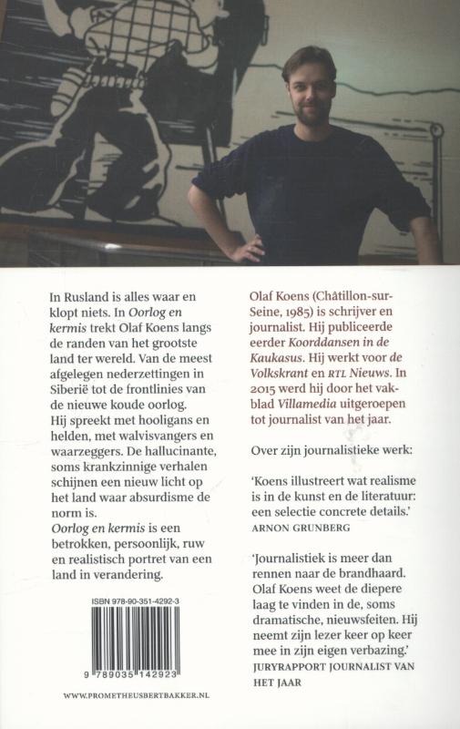 Oorlog en kermis achterkant