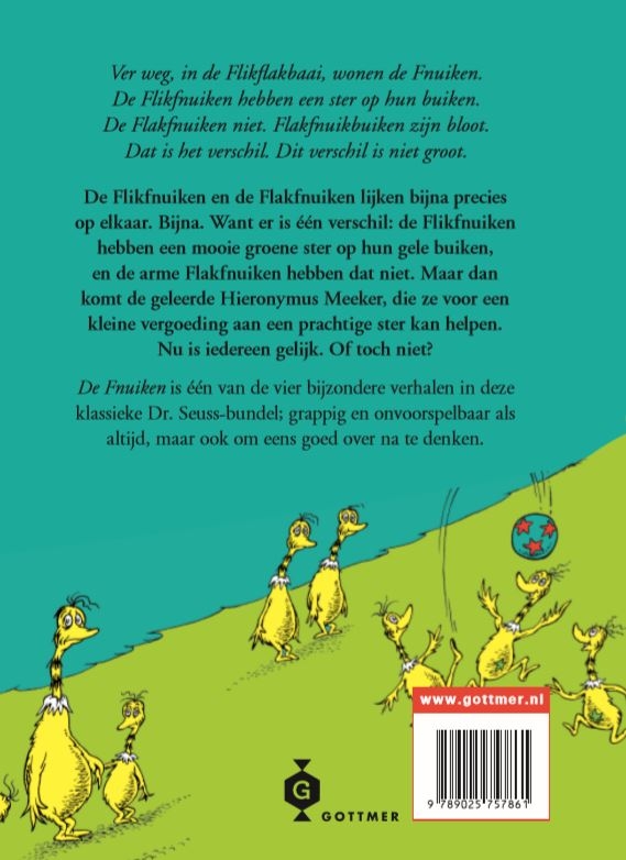 De Fnuiken en andere verhalen / Dr. Seuss achterkant