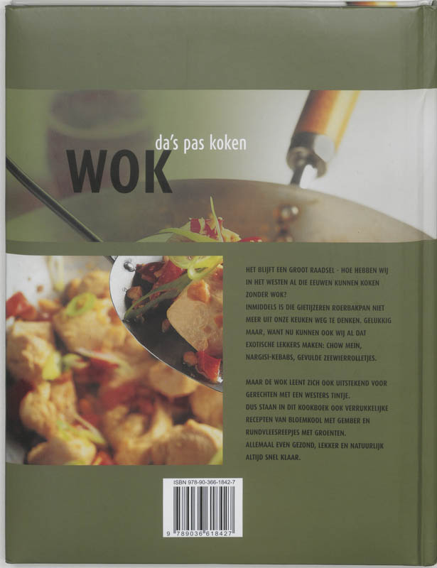 Da's pas koken - Wok achterkant