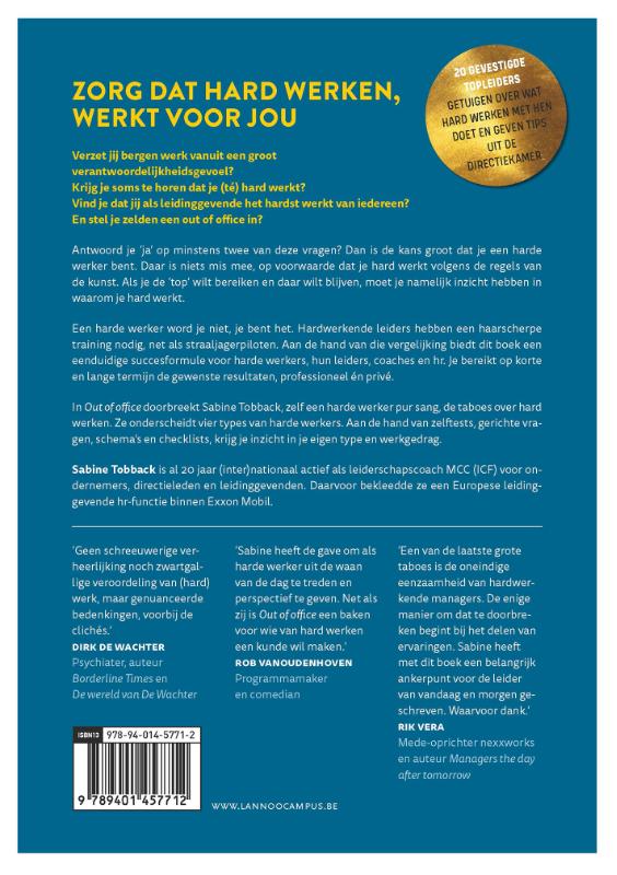 Out of office achterkant