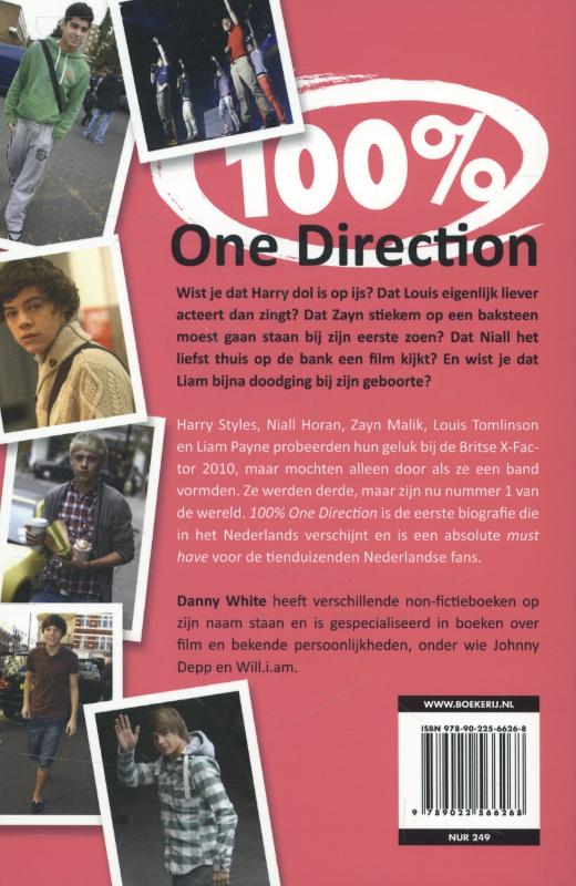 100% one direction achterkant