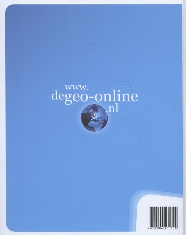 De geo 1 havo/vwo Lesboek achterkant