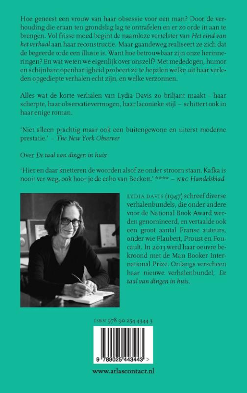 Het eind van het verhaal achterkant