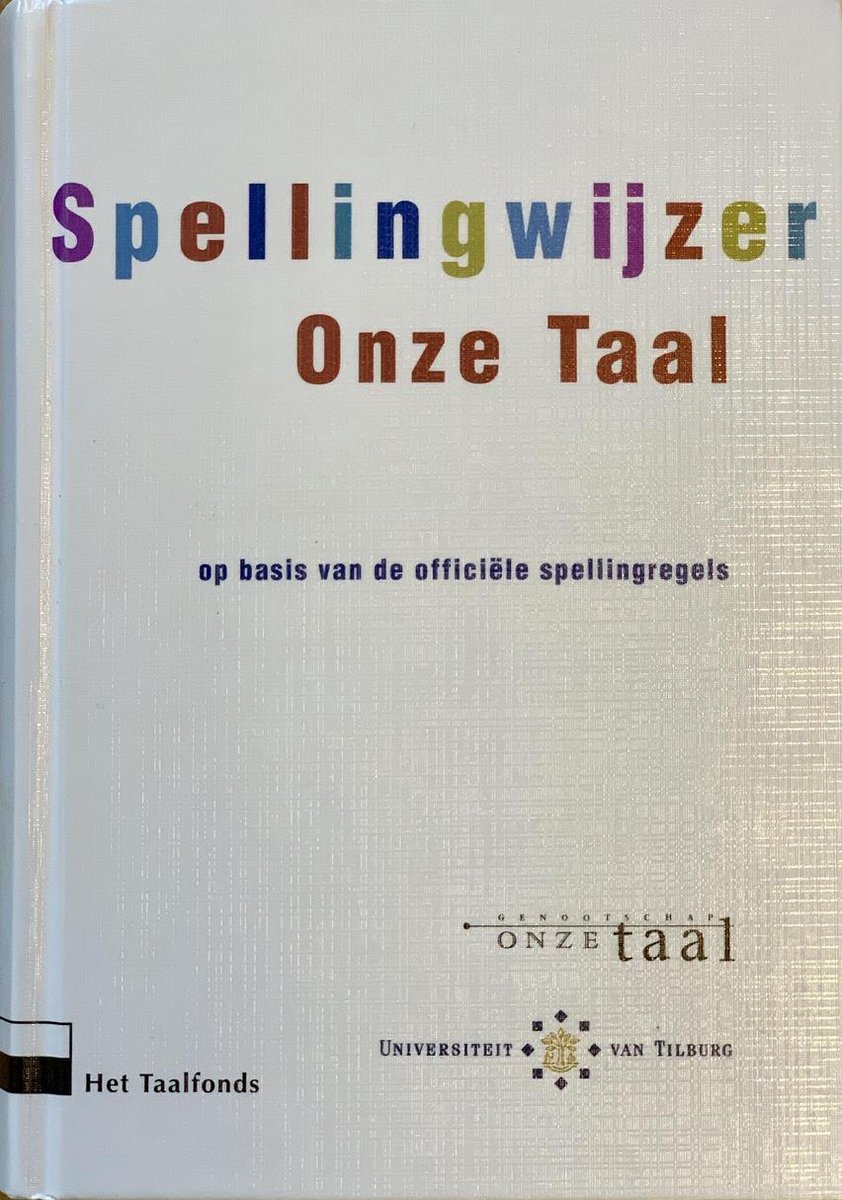 Spellingwijzer Onze Taal