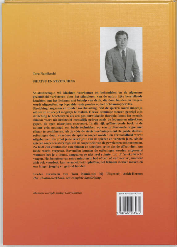 Shiatsu en stretching achterkant