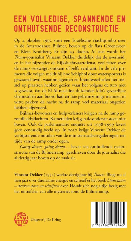 Going down, going down… achterkant