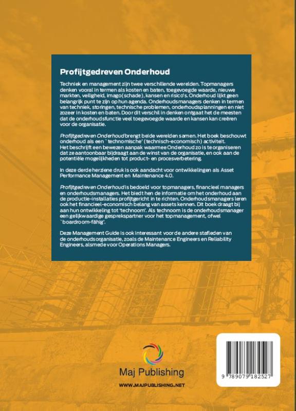 Profijtgedreven Onderhoud achterkant