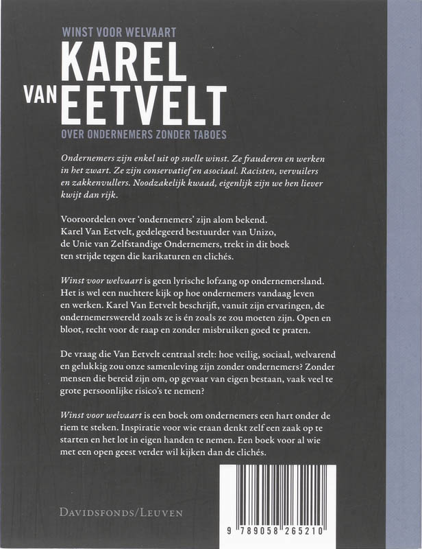 Winst Voor Welvaart achterkant