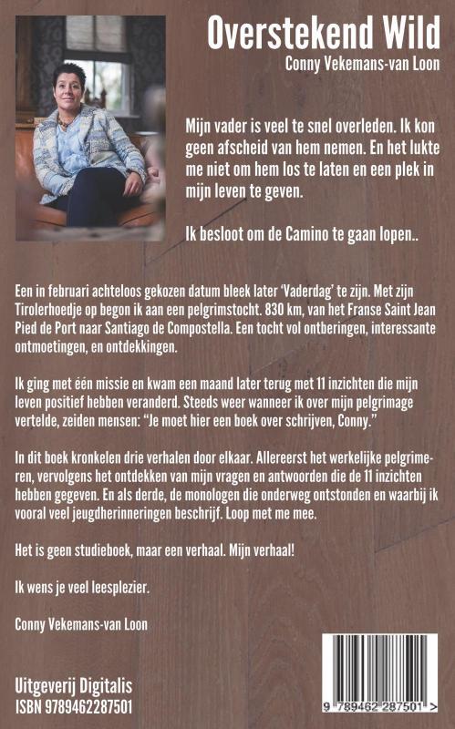 Overstekend wild! achterkant