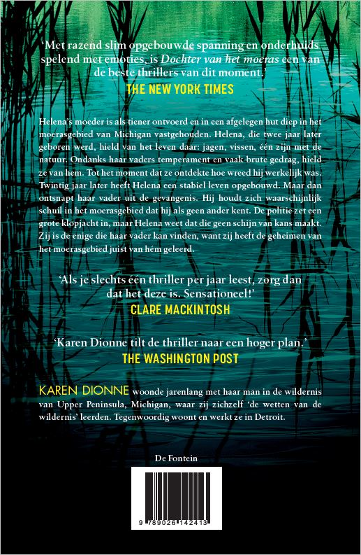 Dochter van het moeras achterkant