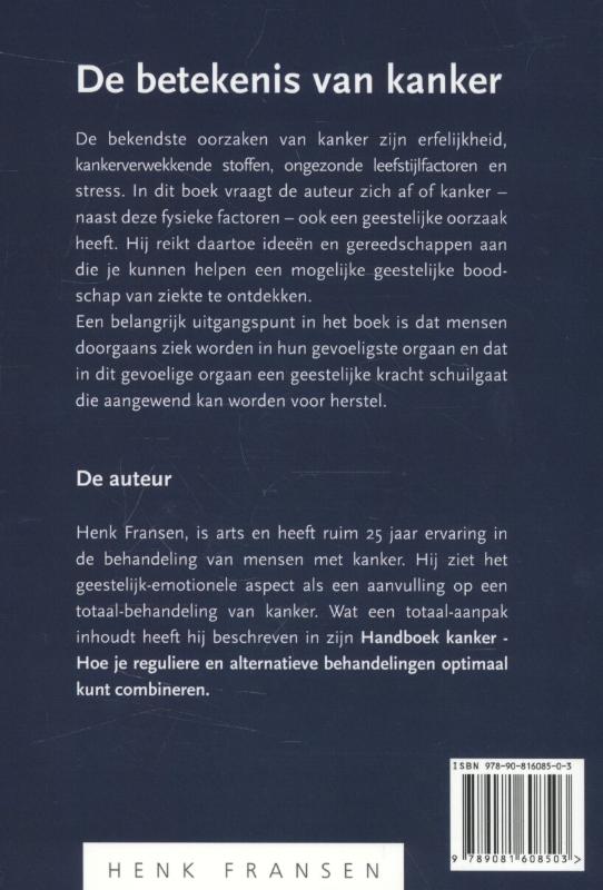 Handboek psychosomatiek achterkant