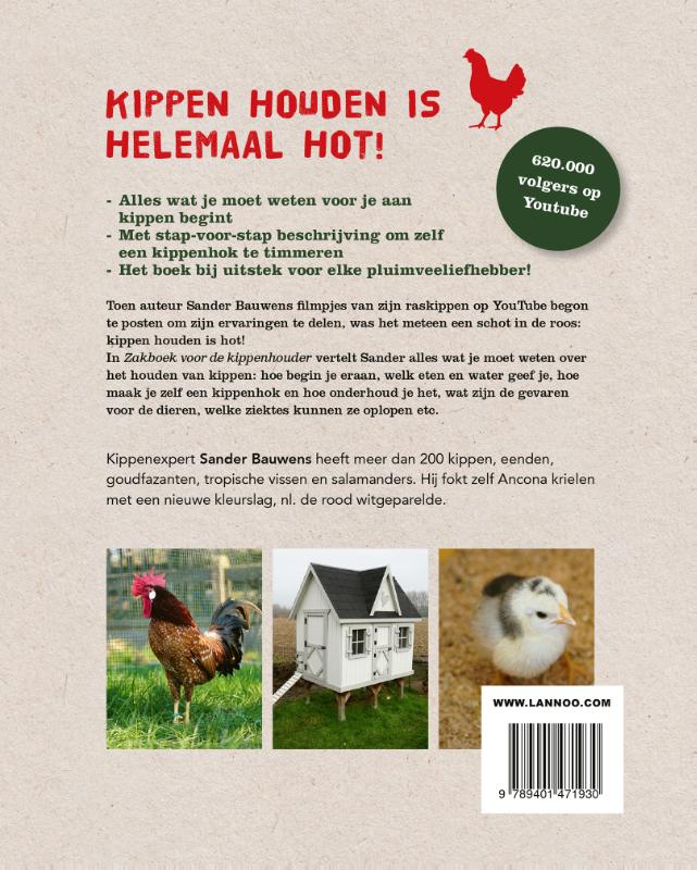 Zakboek voor de kippenhouder achterkant