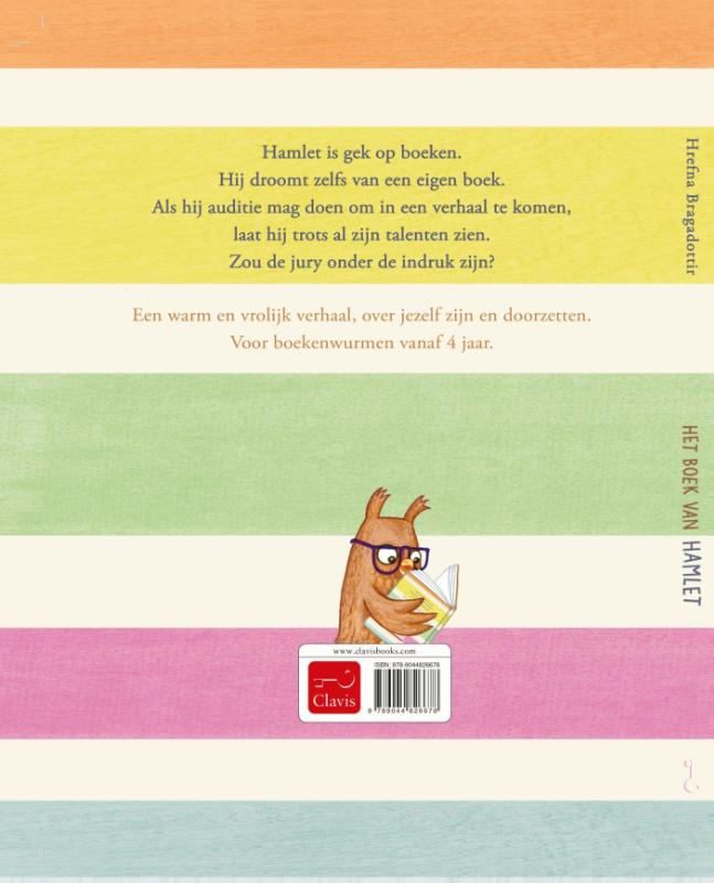 Het boek van Hamlet achterkant