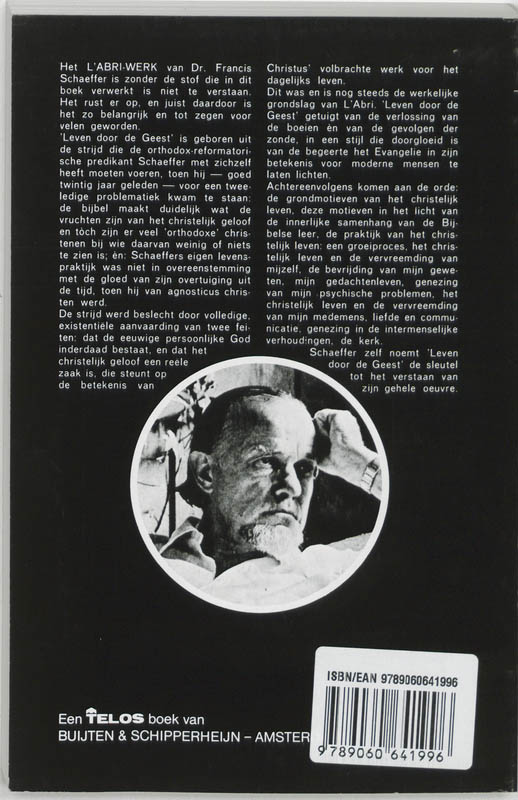 Leven door de Geest / Telos / 93 achterkant