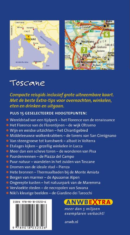 Toscane / ANWB Extra achterkant