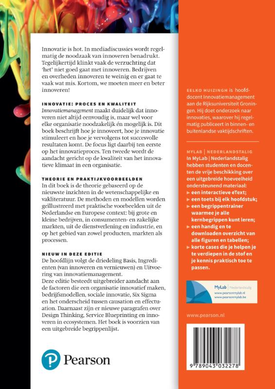 Innovatiemanagement achterkant