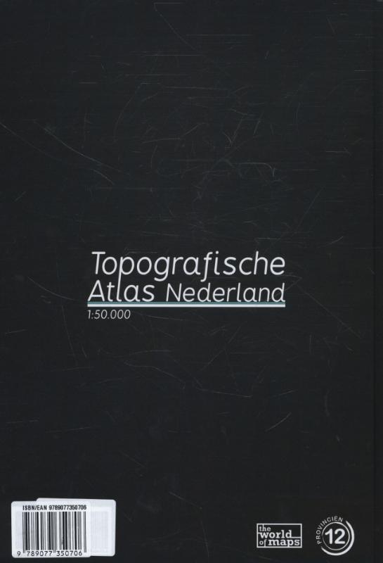 Topografische atlas van Nederland achterkant
