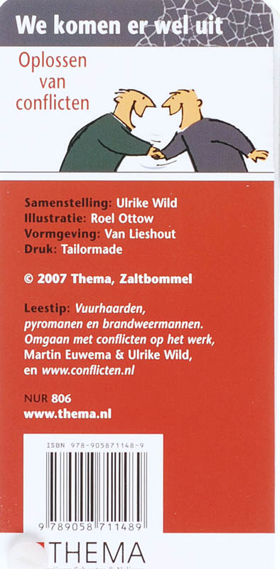 We komen er wel uit achterkant