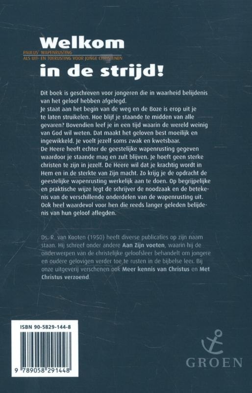 Welkom in de strijd! achterkant