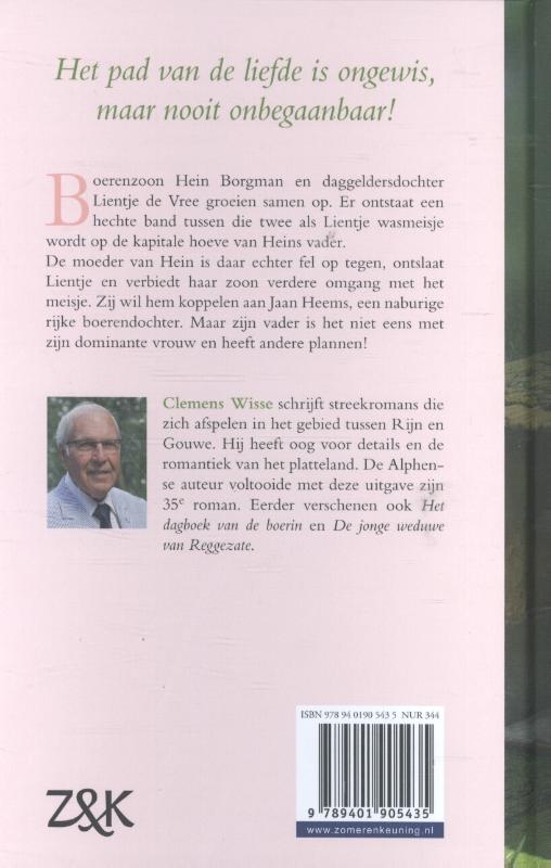 Het wasmeisje van Zuiderhove achterkant