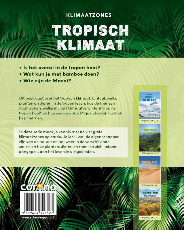 Tropisch klimaat / Klimaatzones achterkant