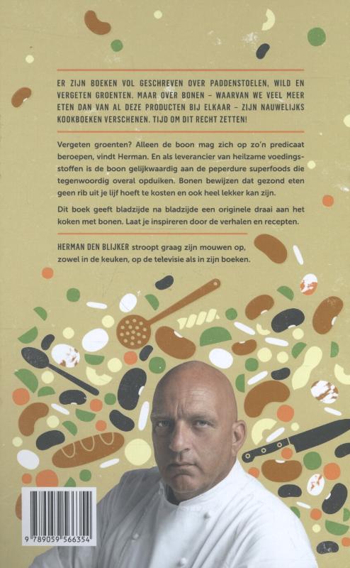 Herman over bonen achterkant