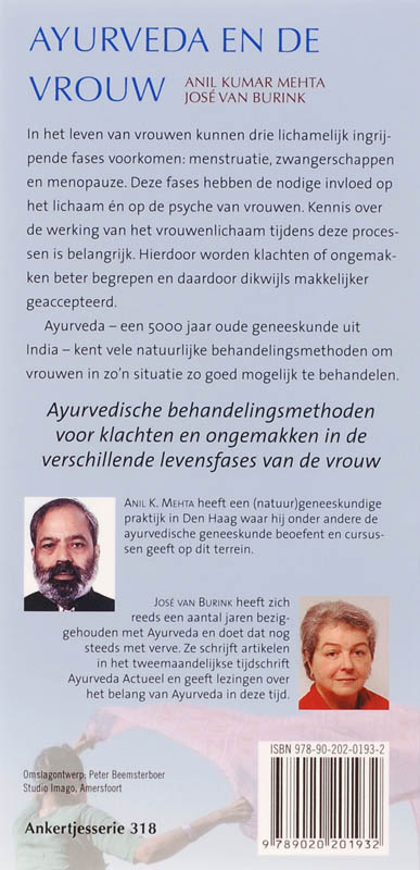 Ayurveda En De Vrouw achterkant