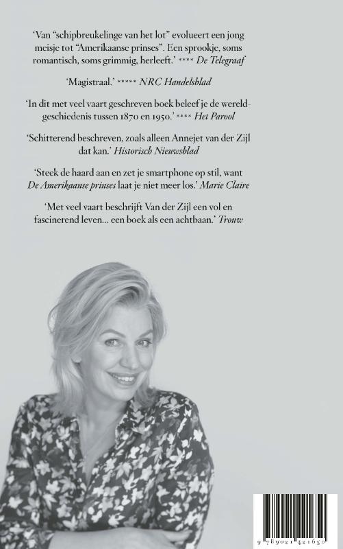 De amerikaanse prinses achterkant