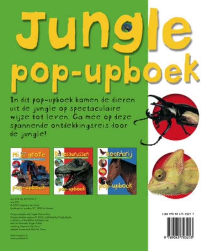 Jungle Pop Upboek achterkant