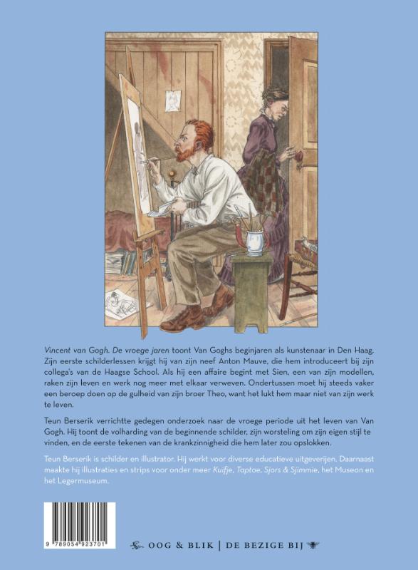 Vincent Van Gogh achterkant