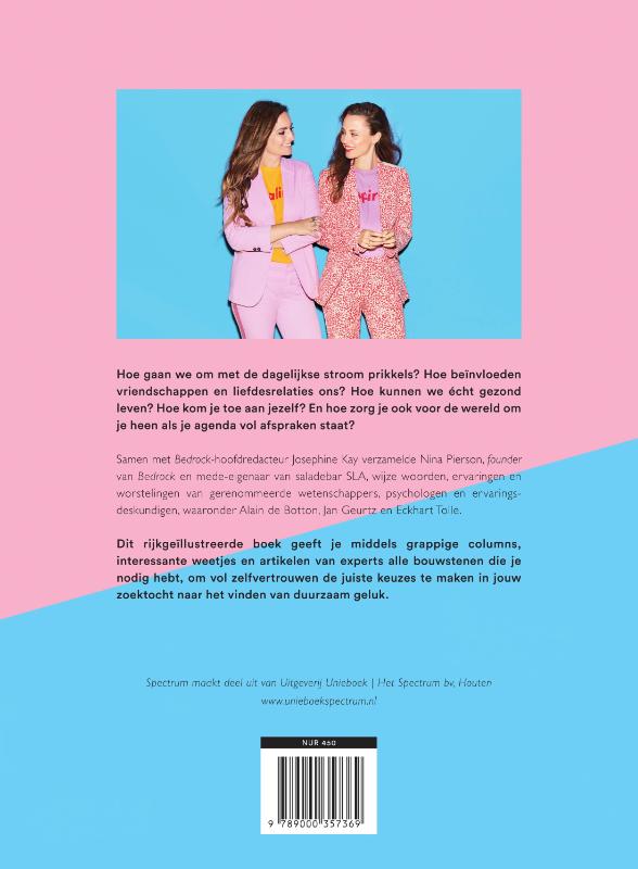 Bedrock - het boek achterkant