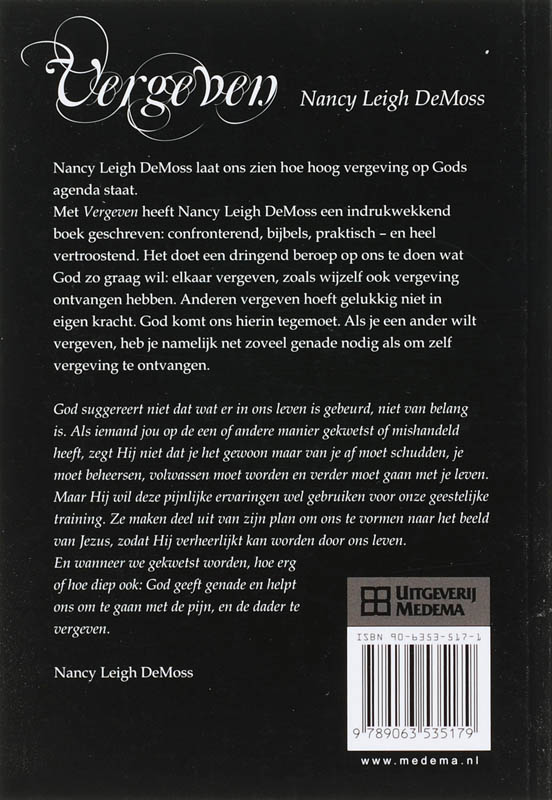 Vergeven / Telos achterkant