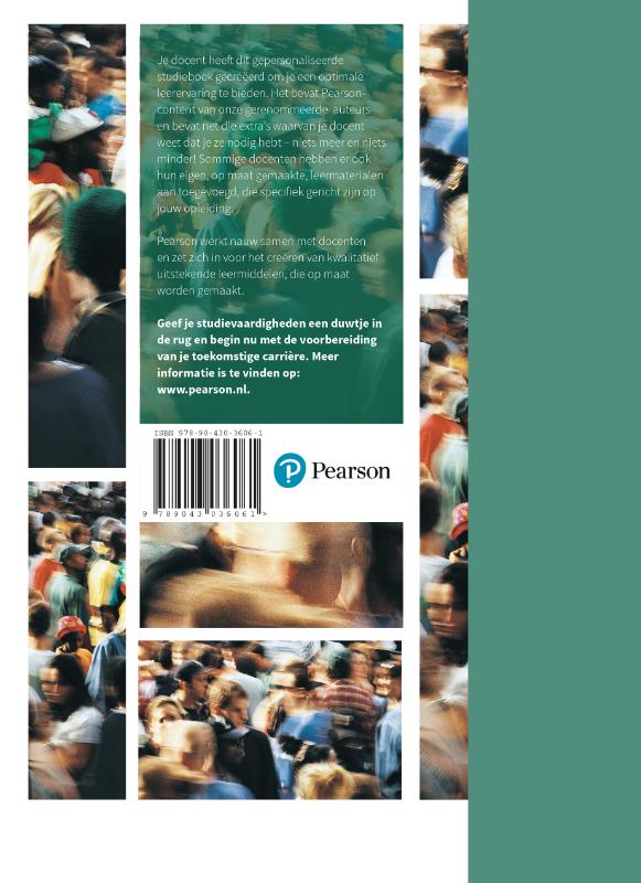 De samenleving, Custom editie voor Avans Academie voor Sociale Studies achterkant