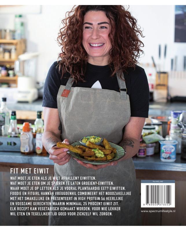 High protein achterkant