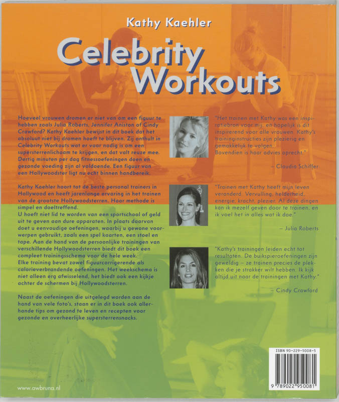 Celebrity Workouts achterkant