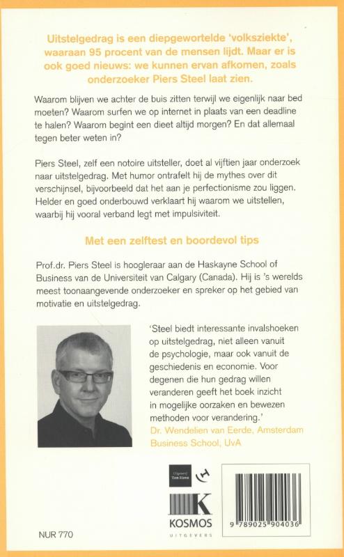 Uitstelgedrag achterkant