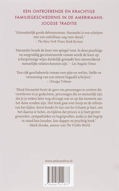 De Last Van Het Lichaam achterkant