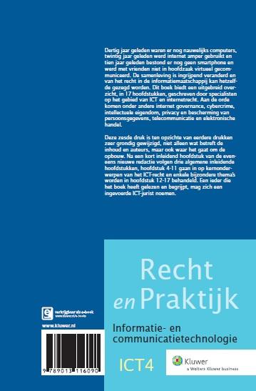 Recht en Praktijk - ICT 5 -   Recht en computer achterkant