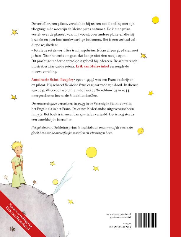 De Kleine Prins achterkant