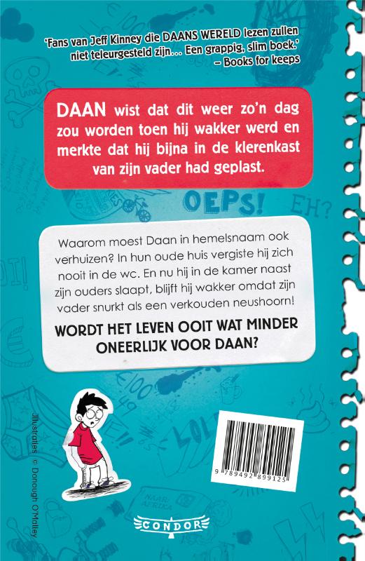 Pas op: bevat grappen / Daans wereld / 1 achterkant