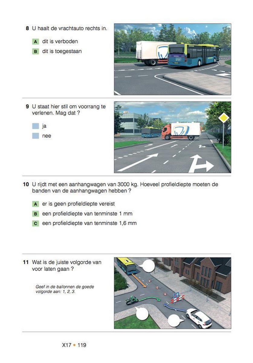 Theorie examen Rijbewijs C/D Examentraining verkeer C & D - 24e druk