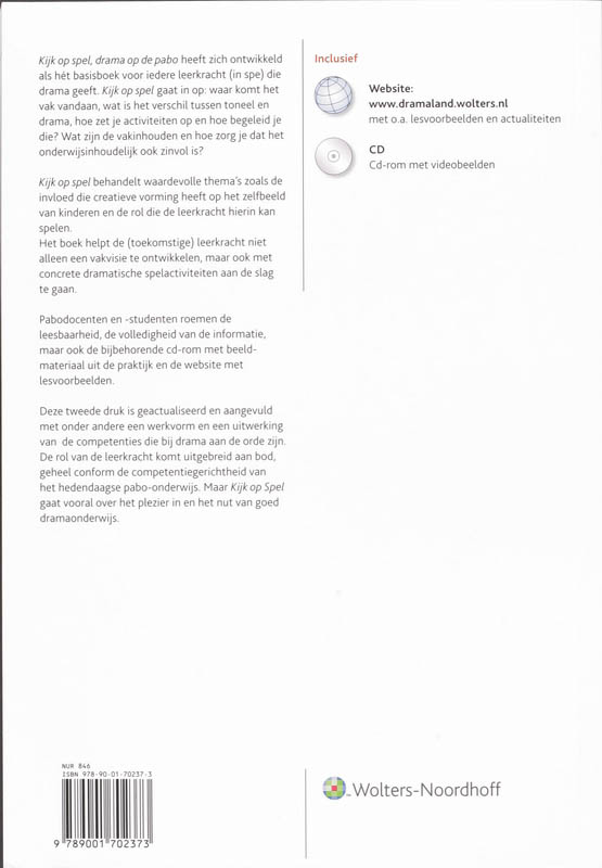Kijk Op Spel + Cd-Rom achterkant