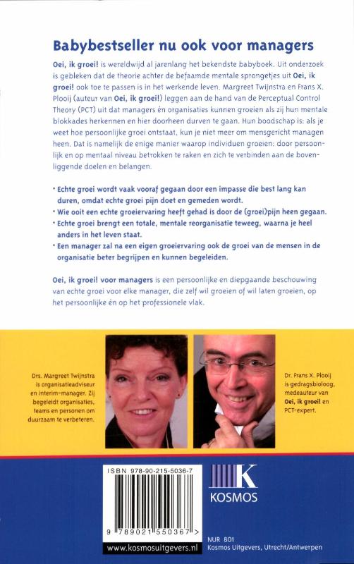 Oei, ik groei! Voor managers achterkant